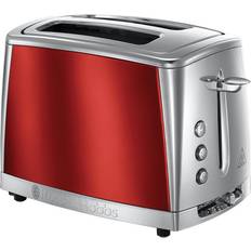 Russell Hobbs Red Toasters Russell Hobbs Luna 2 Slice Solar Red