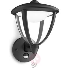 Philips MyGarden Robin Pir Black Wall light