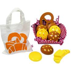 Toy Shop Miniatures Rolls with Cotton Bag & Basket
