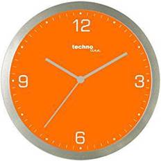 Arancione Sveglie Technoline wt 9000 orange Orologio da Parete, Plastica, Arancione, 30 x 3.3 x 30 cm