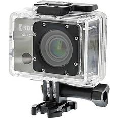 Videocamera's Konig Full HD Action Cam 1080p Wi-Fi GPS Zwart