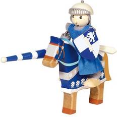 Horses Wooden Figures Goki Flexible Puppet Knight Lancelod 51735