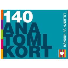 Med hjertet i hånden 140 Anatomikort - hånden på hjertet (Hæftet, 2017)