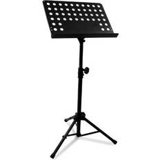 Portalettere Rockburn Musica orchestrale di Windsor G905 Stand per fogli completamente regolabili Stand musicale in nero