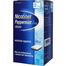 Nicotinell 96 st 2mg Nicotinell Peppermint 2mg 96 st Tuggummi