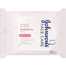 Wipes Makeup Removers Johnson's Face Care Refreshing Wipes Normal Skin 25-pack