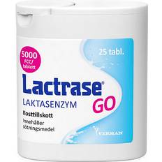 Laktosintolerans - Mage & Tarm Receptfria läkemedel Lactrase Go 25 st Tablett