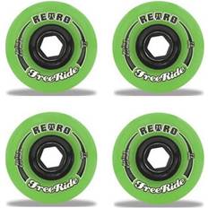 Longboardhjul Abec11 Retro Freeride 72mm 80A 4-pack