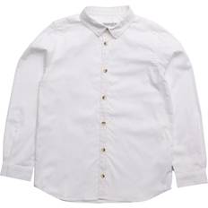 Wheat Drenge Skjorter Wheat Pelle LS Shirt - White