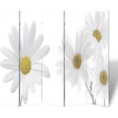 Pink Room Dividers vidaXL Flower Room Divider 200x170cm