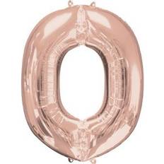 Amscan Rose Gold Letter O Balloon