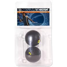 To gule prikker Squashbolde Victor 170/7/0 Squash Ball Blister 2-pack