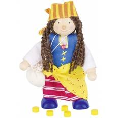 Piraten Puppen & Puppenhäuser Goki Flexible Puppet Female Pirate 51619