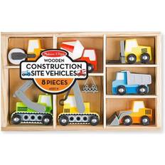 Melissa & Doug Wooden Construction Site Vehicles