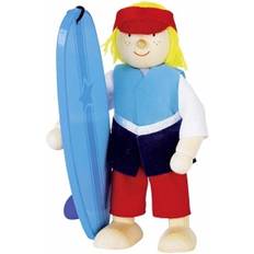 Goki Poupées et Maisons de Poupée Goki Flexible Puppet Surfer 51628