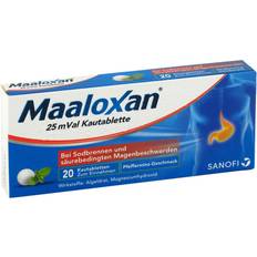 Maaloxan 25 Mval 20pcs Chewing Tablet