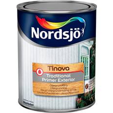 Grundfärger - Träfärger Målarfärg Nordsjö Tinova Traditional Exterior Träfärg Vit 1L