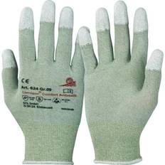 Marron Gants de travail KCL Gants de protection 624-10 Polyuréthane, polyamide, cuivre EN 388 RISQUES MECANIQUES 2130 EN 1149 Taille