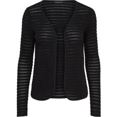 Only Short Knitted Cardigan - Black/Black