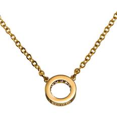 Edblad Monaco Mini Necklace - Gold/Transparent