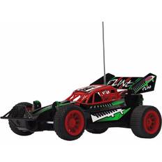 Jamara Buggy RC Flint Buggy garçons 27 MHz 1:14 rouge/vert