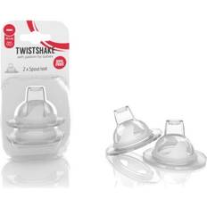 Twistshake Nappflasktillbehör Twistshake Dinapp Spout Teat 4mån+ 2-pack