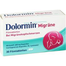 Rezeptfreie Arzneimittel Dolormin Migräne 400mg 30 Stk. Tablette