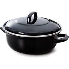 Steel Casseroles BK Cookware Fortalit with lid 4 L 28 cm