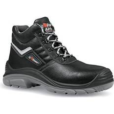 U-Power Step One Men's Black Composite Toe Capped Ankle Safety Boots, 10.5
