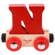 Wooden Toys Train Bigjigs Rail Name Letter N