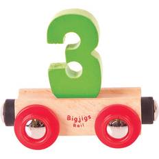 Cheap Train Bigjigs Rail Name Number 3