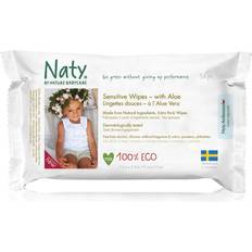 Naty Barn- & Babytillbehör Naty Sensitive Wipes with Aloe Vera 56st