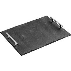 Stainless Steel Serving Trays Premier Housewares Slate Serving Tray