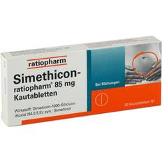 Simethicon 85mg Kautabletten 20pcs Chewing Tablet