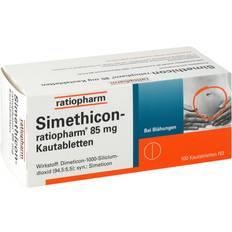 Rezeptfreie Arzneimittel Simethicon 85mg Kautabletten 100 Stk. Kautablette