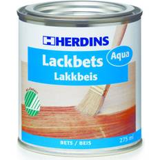 Målarfärg Herdins Lackbets Aqua 600 Träolja Vit 0.275L
