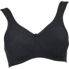 Jana Comfort Cotton Soft Bra - Black