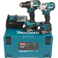 Sett Makita DLX2184TJ Set (2x5.0Ah)