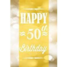 Happy 50th birthday Happy 50th Birthday: Birthday Memory Book, Birthday Journal Notebook For 50 Year Old For Journaling & Doodling, 7 x 10, (Birthday Keepsake Book)