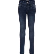 Children's Clothing Name It Indigo Skinny Fit Jeans - Blue/Dark Blue Denim (13124472)