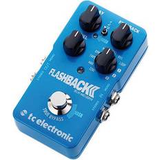 TC Electronic FLASHBACK 2 DELAY Pedal de retardo legendario con interruptor de pie MASH innovador, efecto de retardo de cristal y tecnología TonePrint incorporada