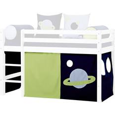 Schwarz Gardinen HoppeKids Space Curtain for Halfhigh Bed 70x160cm