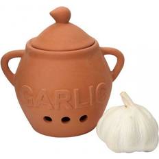 Dexam Terracotta Garlic Kitchen Container