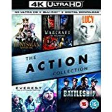 Uhd bluray The Action Collection (4K UHD+BD+UV) (The Huntsman Winters War / Warcraft The Beginning / Lucy / Everest / Battleship ) [Blu-ray] [2017]