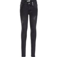 Name It Nittrap Power Stretch Skinny Fit Jeans - Grey/Dark Grey Denim (13142241)