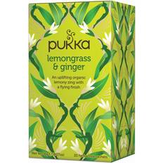 Citron/lime Te Pukka Lemongrass & Ginger 36g 20stk