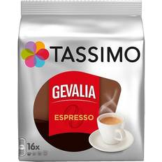 Tassimo Food & Drinks Tassimo Gevalia Espresso 16pcs