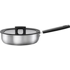 Plast Sauteuser Fiskars Hard Face med lokk 3.2 L 26 cm