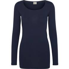 Vero Moda Casual Long Sleeved Blouse - Blue/Black Iris