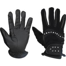 Noir Moufles Red Horse Gants Horka Bling - Noir